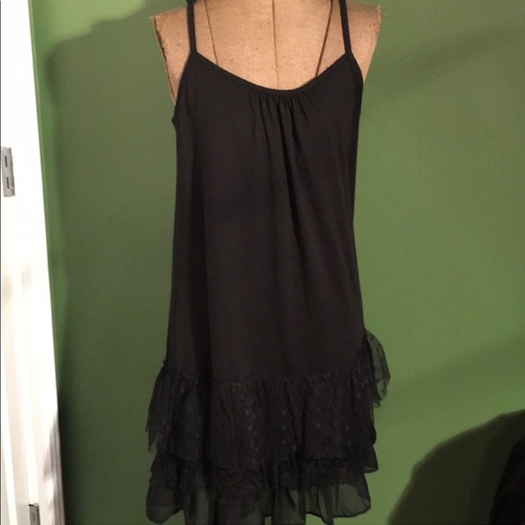 Black Areve Boho-Tank Dress - Small - Picture 1 of 4